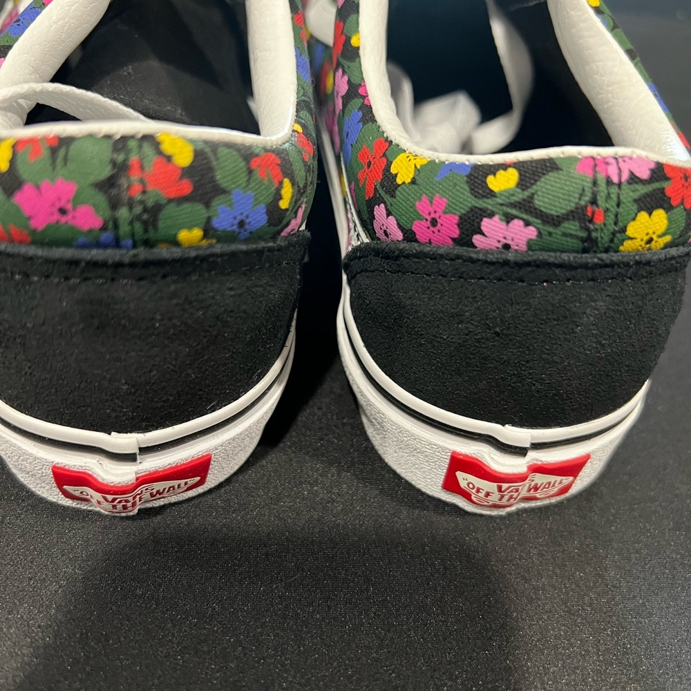 Vans Multicolor Floral Athletic Shoes